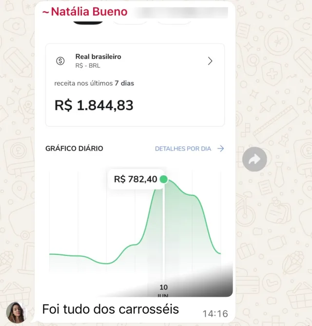 Depoimento de usuário do Breeze